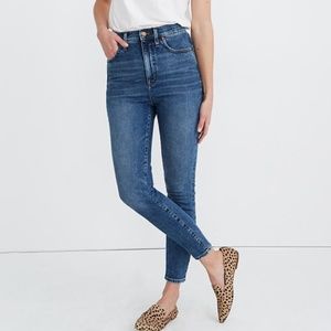 Madewell 11" High Rise Skinny Jean (Longridge Wash)